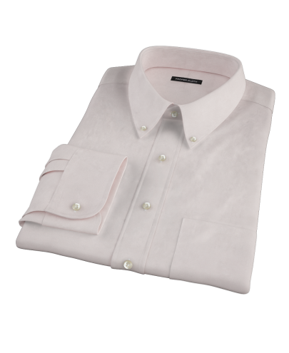 Pink Pinpoint Custom Dress Shirt 
