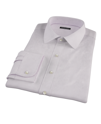 Lavender Broadcloth Men's Dress Shirt 