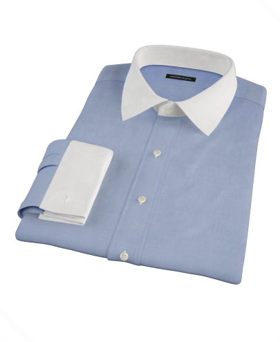 Blue Glen Plaid Men's Dress Shirt 