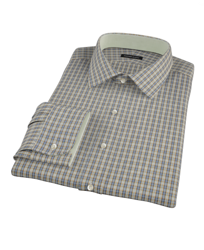 Honey Glazed Oxford Cloth Custom Dress Shirt 