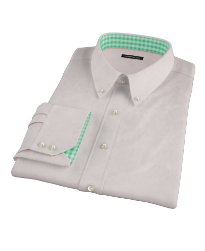 Pink Pinpoint Custom Dress Shirt 