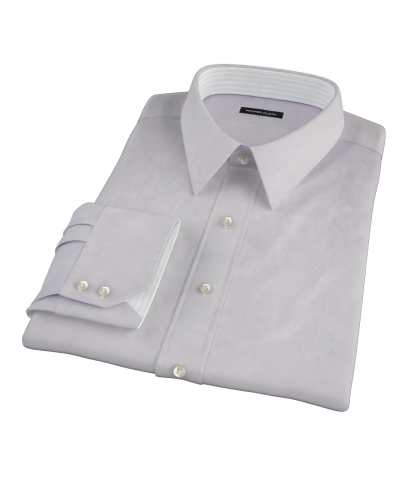 Lavender Pinpoint Custom Dress Shirt 