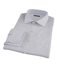 Purple Fine Stripe Custom Dress Shirt 