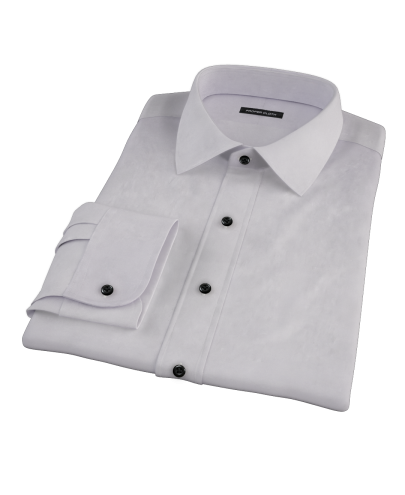 Lavender Pinpoint Custom Dress Shirt 