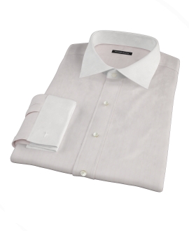 Pink Phantom Wide Stripe Men's Dress Shirt 