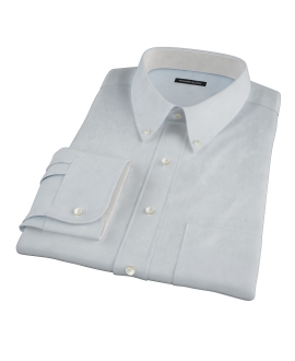 Thomas Mason Light Blue Pinpoint Men's Dress Shirt 
