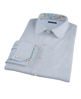 Jones Light Blue End-on-End Fitted Dress Shirt 
