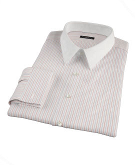Blue and Red Stripe Dress Shirt 