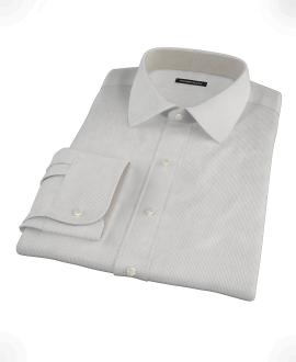 Japanese Gray Mini Grid Men's Dress Shirt 