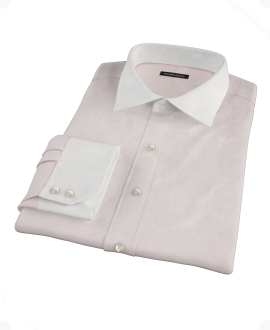 Light Pink 100s Broadcloth Tailor Made Shirt 