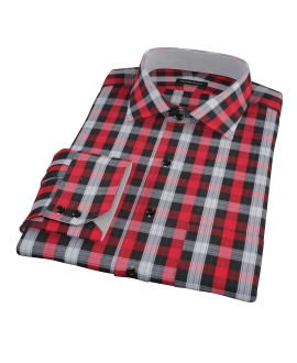 Aspen Red Plaid Tailor Made Shirt 