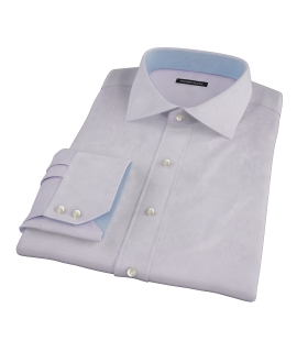 Lavender Imperial Twill Tailor Made Shirt 