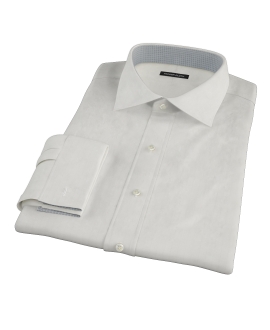 White Phantom Wide Stripe Fitted Shirt 