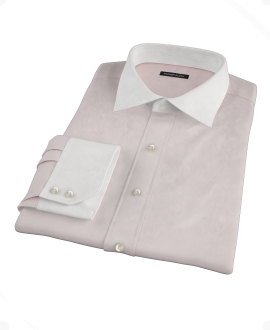 Japanese Pink Royal Oxford Custom Made Shirt 