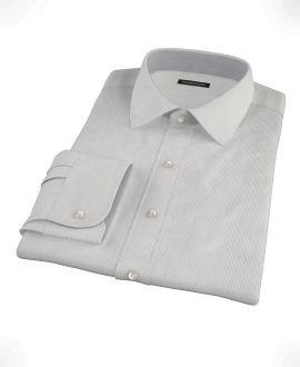 Japanese Gray Mini Grid Tailor Made Shirt 