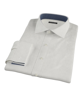 White Phantom Wide Stripe Fitted Shirt 