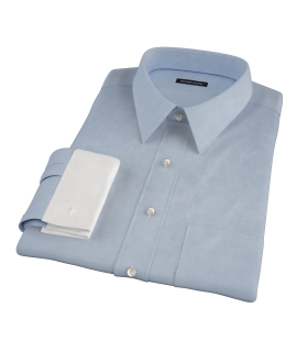 Japanese Blue Cavalry Twill Dress Shirt 