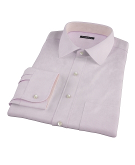 Pink Mini Grid Men's Dress Shirt 