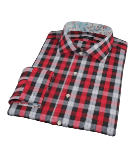 Aspen Red Plaid Tailor Made Shirt 