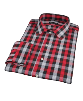 Crosby Red Plaid Tailor Made Shirt 
