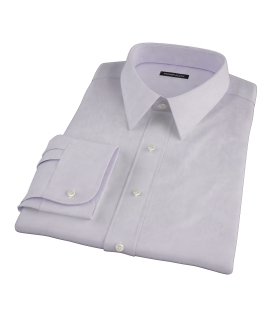 Lavender Herringbone Tailor Made Shirt 