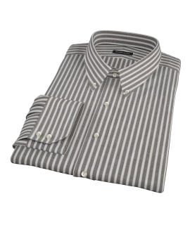 Black Stripe Fitted Shirt 
