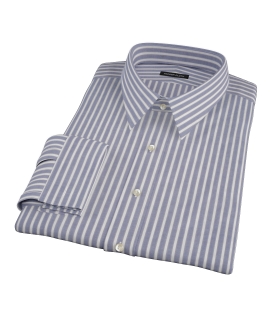 Navy Stripe Dress Shirt 