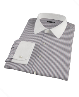 Navy and Red Pinstripe Tailor Made Shirt 