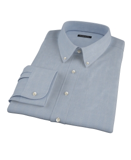 Blue Glen Plaid Fitted Dress Shirt 