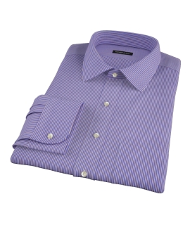 Blue and Red Stripe Dress Shirt 