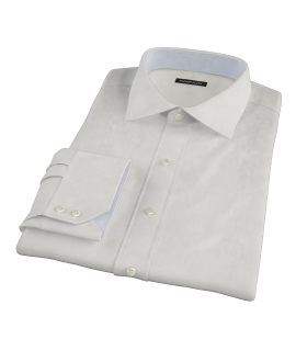 White Phantom Grid Tailor Made Shirt 