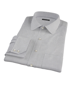 Black Grid Tailor Made Shirt 