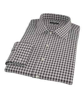 Heavy Black Check Tailor Made Shirt 