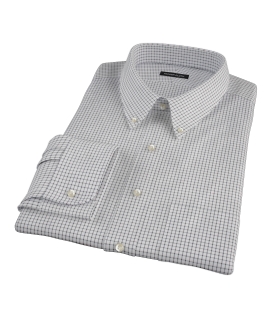 Black Grid Custom Made Shirt 