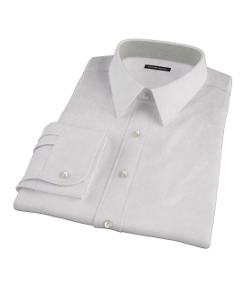 140s Lavender Wrinkle Resistant Grid Tailor Made Shirt 