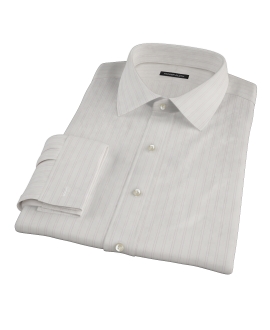 Light Pink Satin Stripe Tailor Made Shirt 