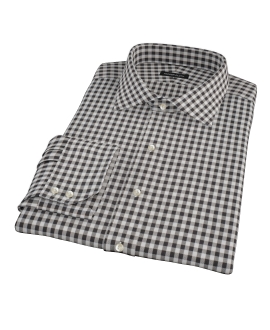 Heavy Black Check Tailor Made Shirt 