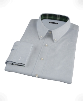 Stormy Light Blue Pinpoint Men's Dress Shirt 