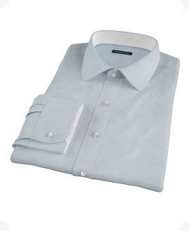 Light Blue Royal Oxford Fitted Shirt 