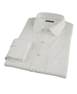 White Phantom Wide Stripe Tailor Made Shirt 