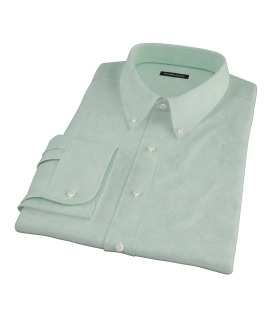 Light Green Heavy Oxford Cloth Tailor Made Shirt 