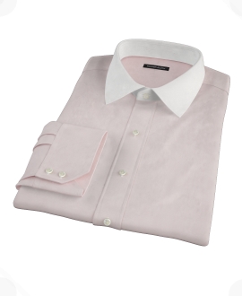 Pink End-on-End Custom Made Shirt 