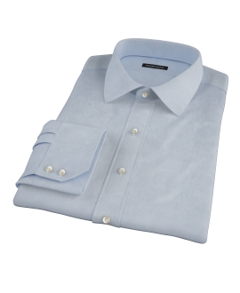 Light Blue Heavy Oxford Cloth Dress Shirt 