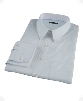 Light Blue Royal Oxford Men's Dress Shirt 