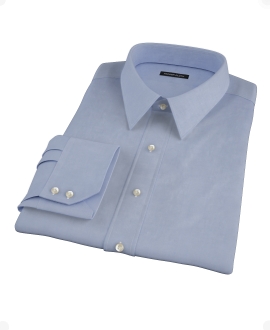 Blue Cavalry Twill Dress Shirt 