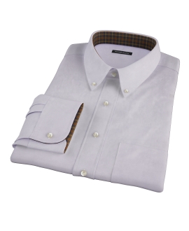 Lavender End on End Fitted Shirt 