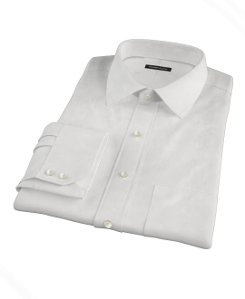 White 100s Oxford Tailor Made Shirt 