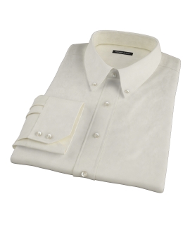 Bowery Yellow Pinpoint Tailor Made Shirt 