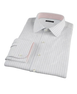 Japanese Blue Stripe Tailor Made Shirt 