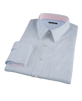 Light Blue Royal Twill Fitted Shirt 
